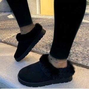 Furry loafers
